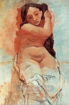 La coiffur 1906 Cubism Oil Paintings